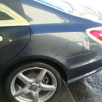 2014 Mercedes CLS 550 with body repair done by Elite Paint & Body Shop in West Palm Beach, Florida